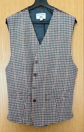 UNIQLO 유니클로 베스트 트위드 브라운