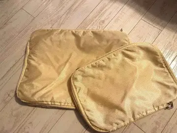 트래블 파우치 세트 베이지