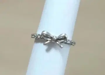 리본 핑키링 1호 SILVER