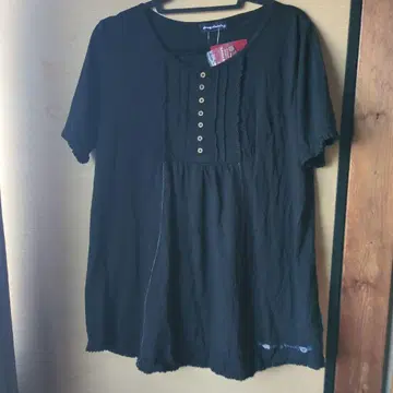 drug store 블랙 반팔 튜닉 4