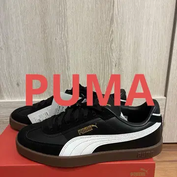 새상품 택 포함 PUMA 스니커즈 CLUB 2 블랙 27.5cm