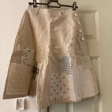 kelsuke katsu 패치워크 큐롯 자수 일점물