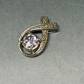 로즈 드 프랑스 자수정 실버 펜던트 탑