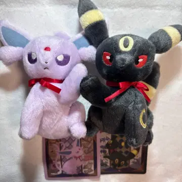 포켓몬 센터 한정판 이브이 컬렉션 에브이 블래키 봉제 인형