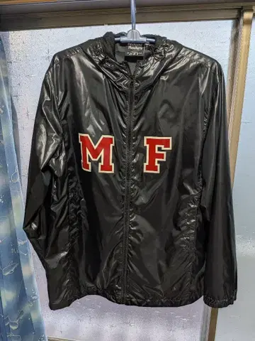 후쿠야마 마사하루 나일론 자켓 블랙