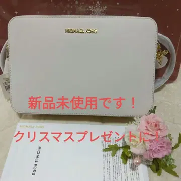 MICHAEL KORS 화이트 숄더백