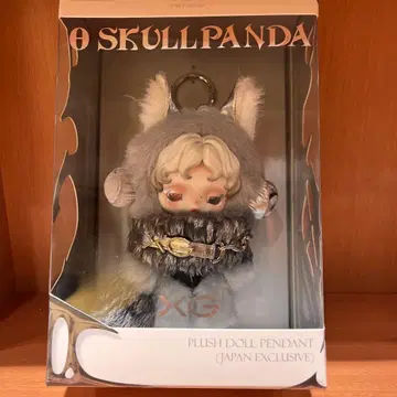 POP MART SKULLPANDA XG 봉제 인형 마스코트 정품