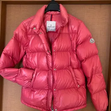 MONCLER 핑크 다운 자켓 사이즈 00