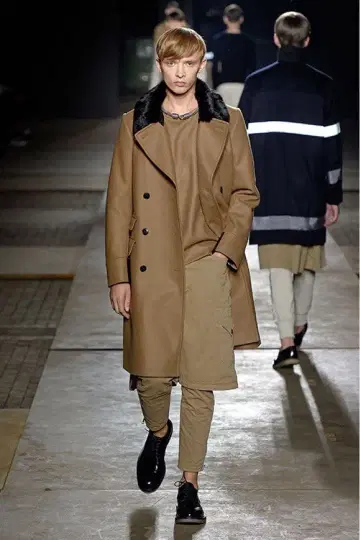 DRIES VAN NOTEN 15AW 남성용 코트