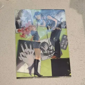 신경 쓰이는 사람이 남자가 아니었다 클리어 파일 세트 팝업