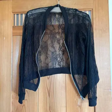 ZARA 블랙 레이스 가디건