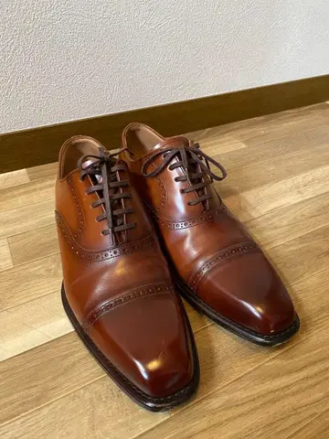 [ 실내 시착 수회 정도 ] REGAL 리 스트레이트 팁 브라운 25cm