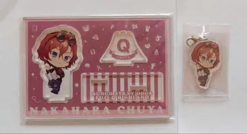 문호 스트레이독스 나카하라 츄야 SD 아크릴 스탠드 & 아크릴 참 세트