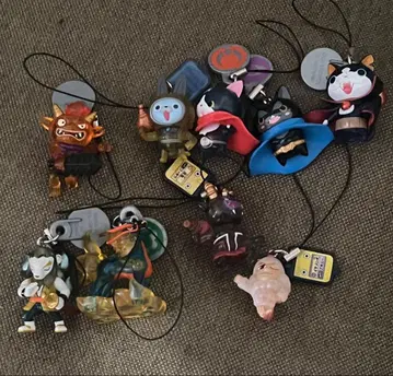 요괴워치 클리어 마스코트 8개 세트