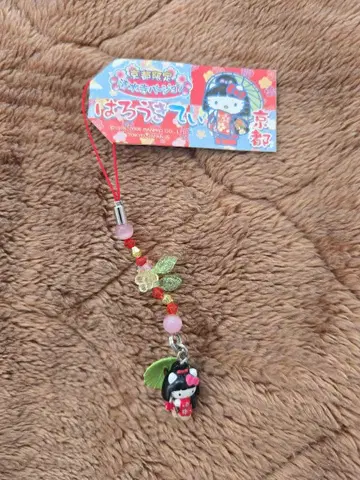 교토 한정판 청수사 버전 헬로키티 족쇄 스트랩