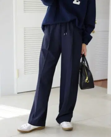 SLOBE IENA 더블 크로스 이지 드로스트 테이퍼드