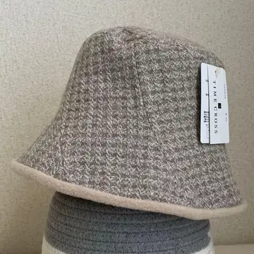 버킷햇 미즈노 밀리너 미사용 울 혼방 윈터 버킷햇 미사용