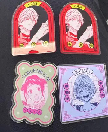 극락가 아크릴 오리지널 컷 마그넷 요미, 카나타, 미미