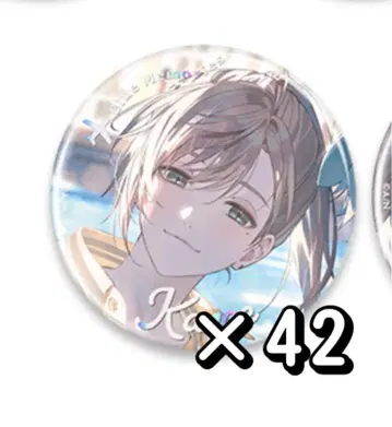 니지산지 카나에 ChroNoiR Blue Memories 캔뱃지 24점