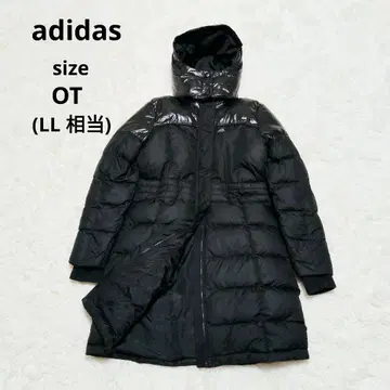 adidas 아디다스 롱 다운 코트 벤치 코트 블랙 XL LL
