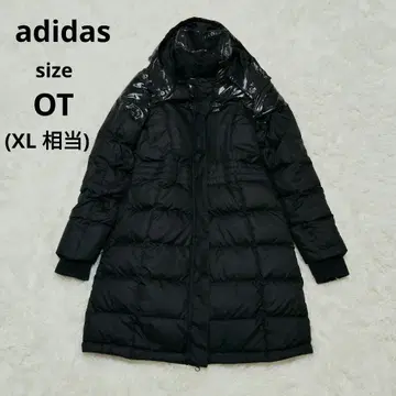 adidas 아디다스 롱 다운 코트 벤치 코트 블랙 XL LL