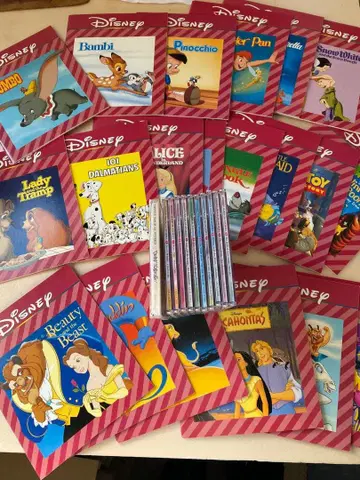 Disney 영어 중국어 교재 CD 세트 덤 포함