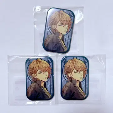 피오피오레의 만종 마루쿠지 니콜라 소길 직사각형 캔뱃지 3종 세트