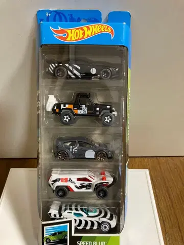 핫휠 스피드 블러 5대 세트