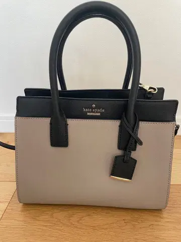 케이트 스페이드 숄더백 그레이/블랙