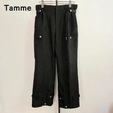 Tamme 타무 와이드 팬츠 23S0085 블랙