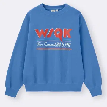 새상품 지유 GU 스트레인저 싱스 맨투맨 풀오버