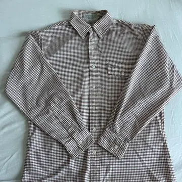 L.L.Bean 90s 빈티지 셔츠 XL 상당 체크 USA 제조