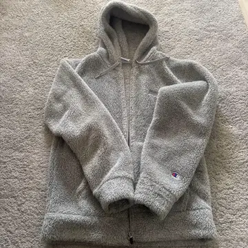 Champion 플리스 자켓 그레이