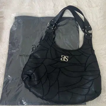 ason 블랙 숄더백 AS 로고