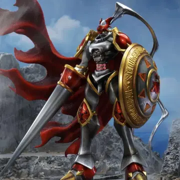 디지몬 테이머즈 듀크몬 궁극체 레진 키트 피규어