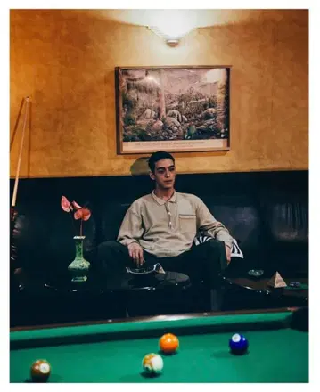 Comfortable reason wiseguy waffle polo M