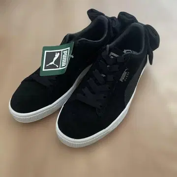 PUMA 스웨이드 블랙 스니커즈