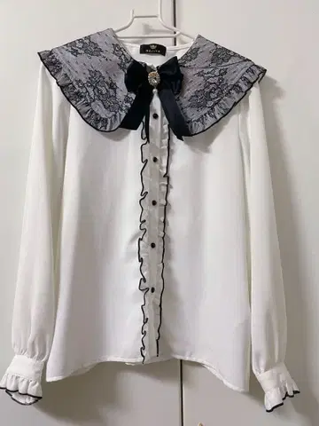 ROJITA 블라우스 긴팔 양산형 지뢰계