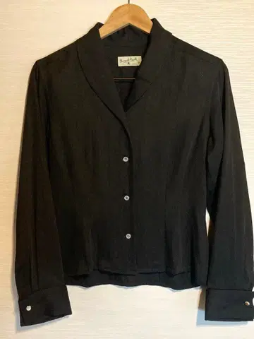 MARGARET HOWELL/블랙/테일러드 자켓/일본제