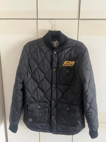 HARLEY-DAVIDSON 퀼팅 자켓 S 블랙