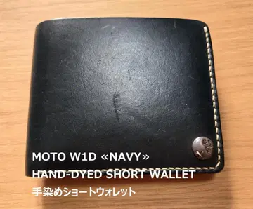 MOTO W1D HAND-DYED SHORT WALLET
