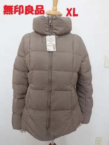 새상품 택 포함 XL 무인양품 빅 숄 다운 자켓 여성용