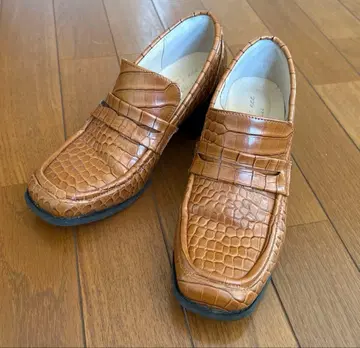 Wcloset 크로커다일 스퀘어 로퍼 size M