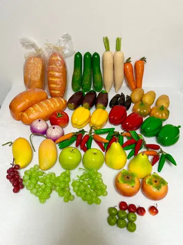 [중고] 식품 샘플 요리 장난감 빵 베지터블