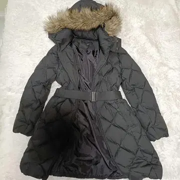 유니클로 다운 코트 빅 사이즈 XL 블랙