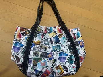 우표 디자인 토트백 디즈니