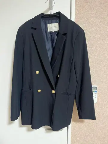 Arpege story 네이비 더블 브레스트 테일러드 자켓
