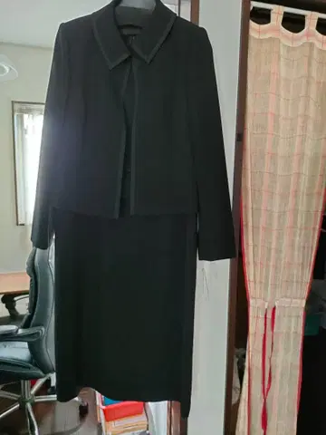 블랙 원피스 정장 예복