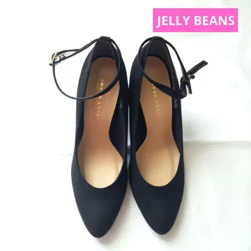 [ 새상품 ] JELLY BEANS 젤리빈스 스트랩 블랙 하이힐