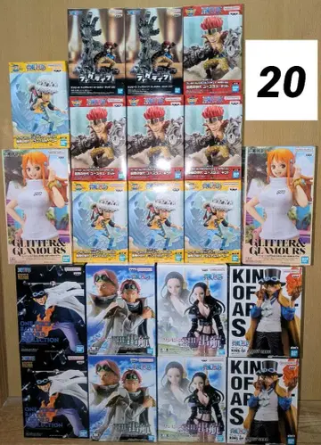 원피스 피규어 묶음 판매 20점 월드 컬렉션 피그라이프 출항